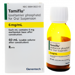 TAMIFLU 6 MG / ML ( OSELTAMIVIVR ) POWDER FOR SUSPENSION 60 ML